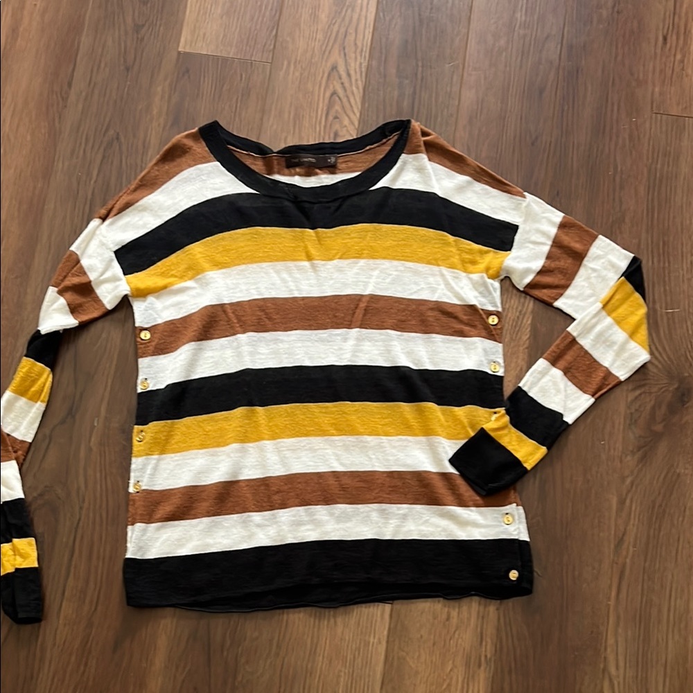 Striped Long Sleeve Sweater